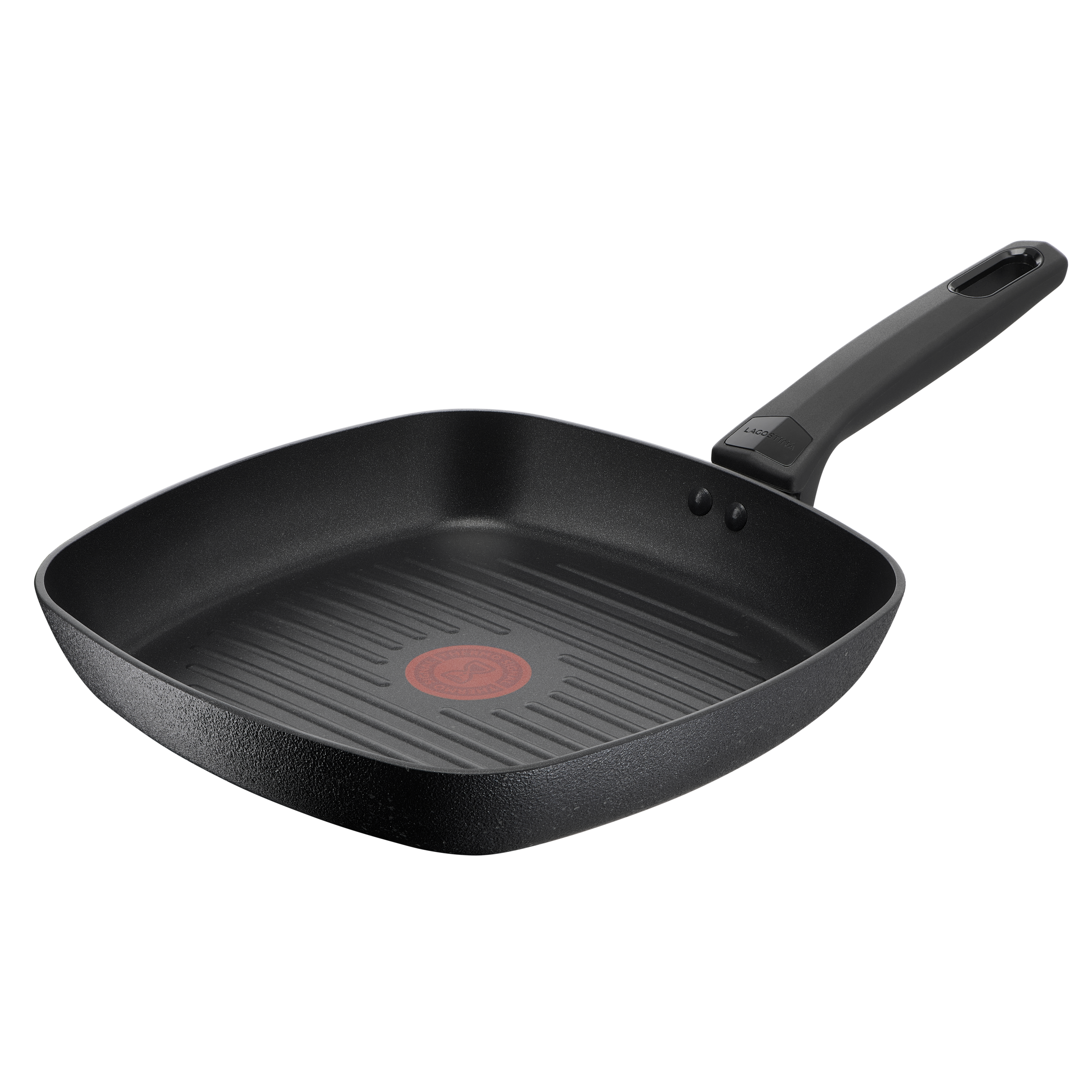 Domina, Grill, Antiaderente, Induzione e Gas, 26x26 cm