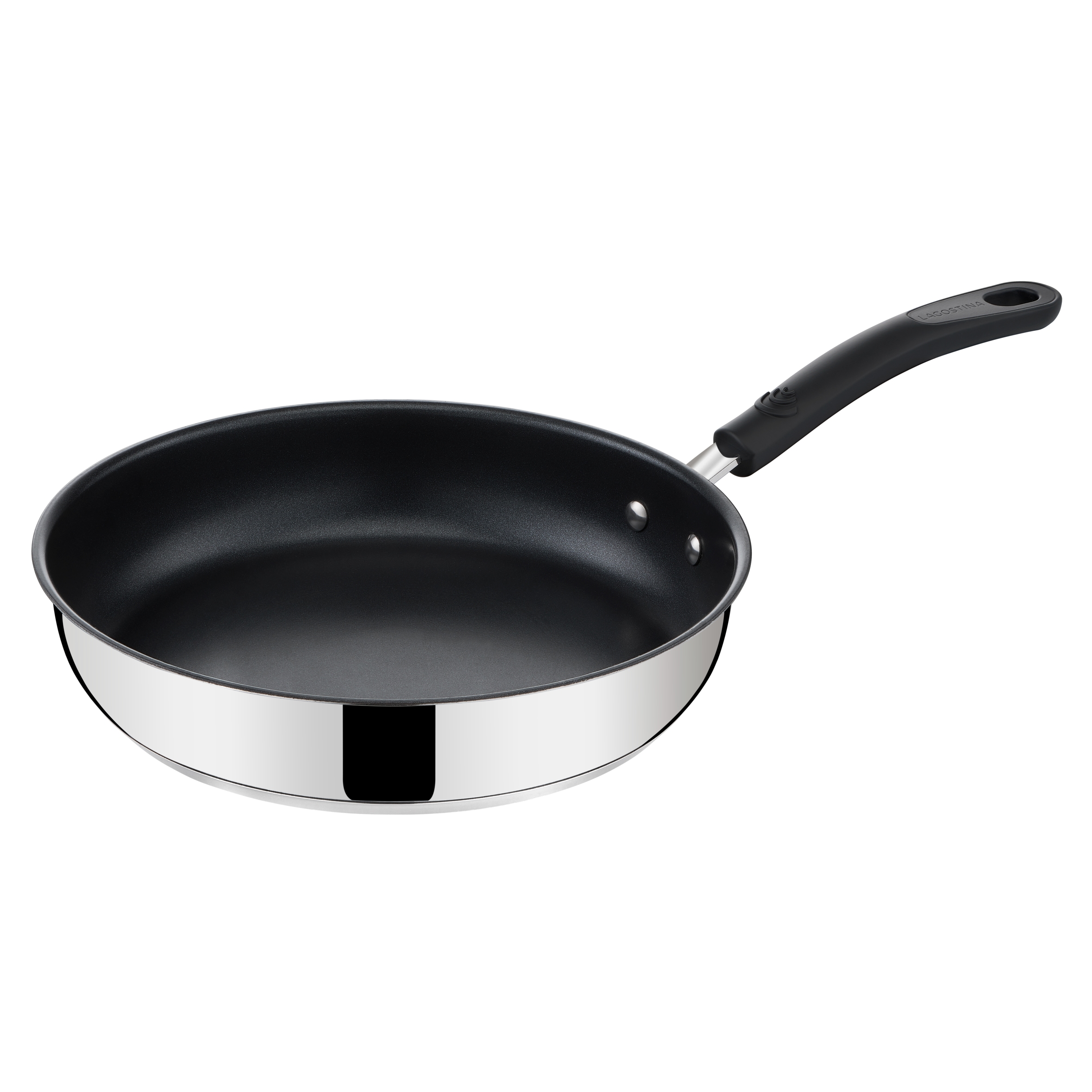 Pratica, acciaio inox, induzione e gas, Padella, cm 26