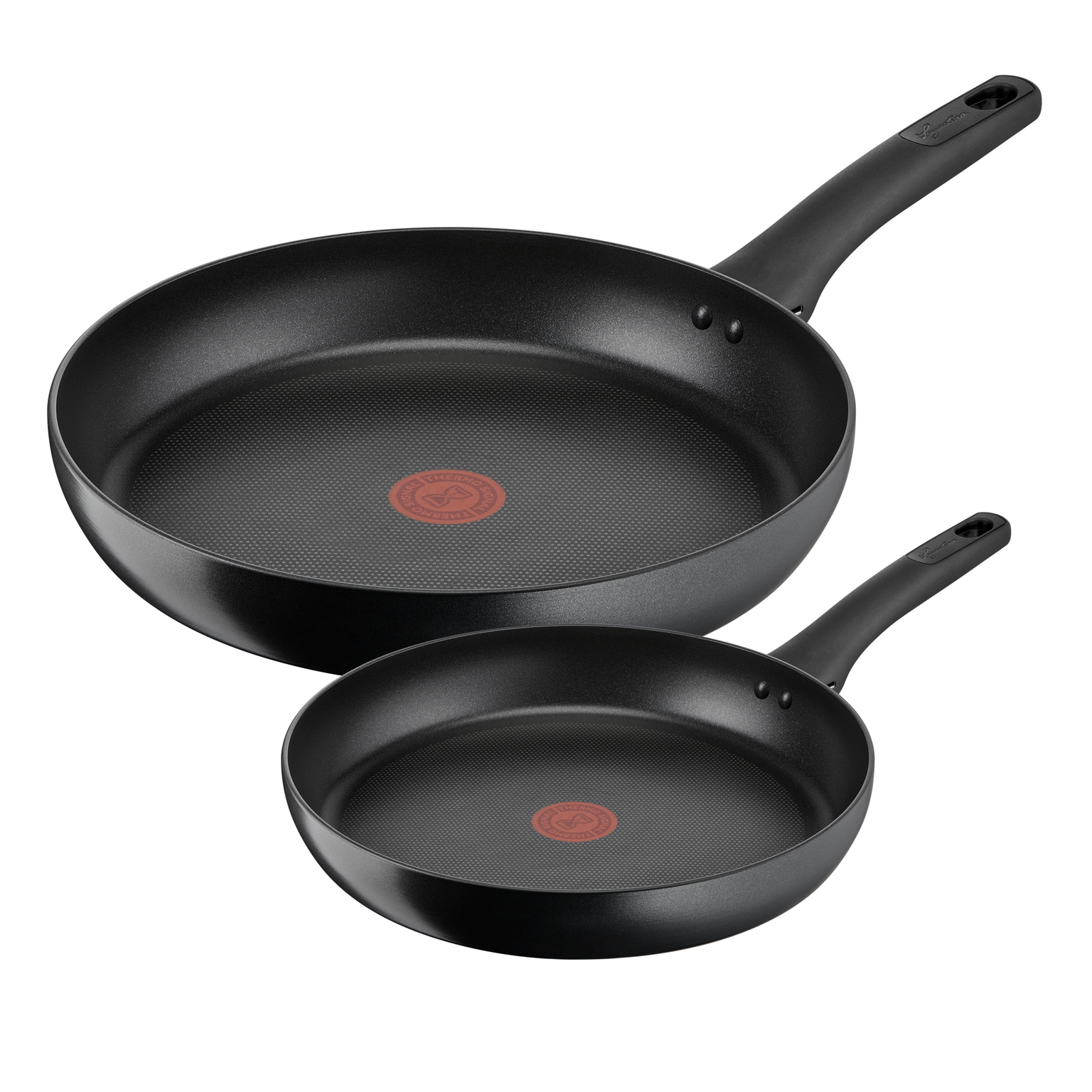 Cucina Naturale/Risorsa Black, Set padelle, Antiaderente, induzione e gas, 2 pz