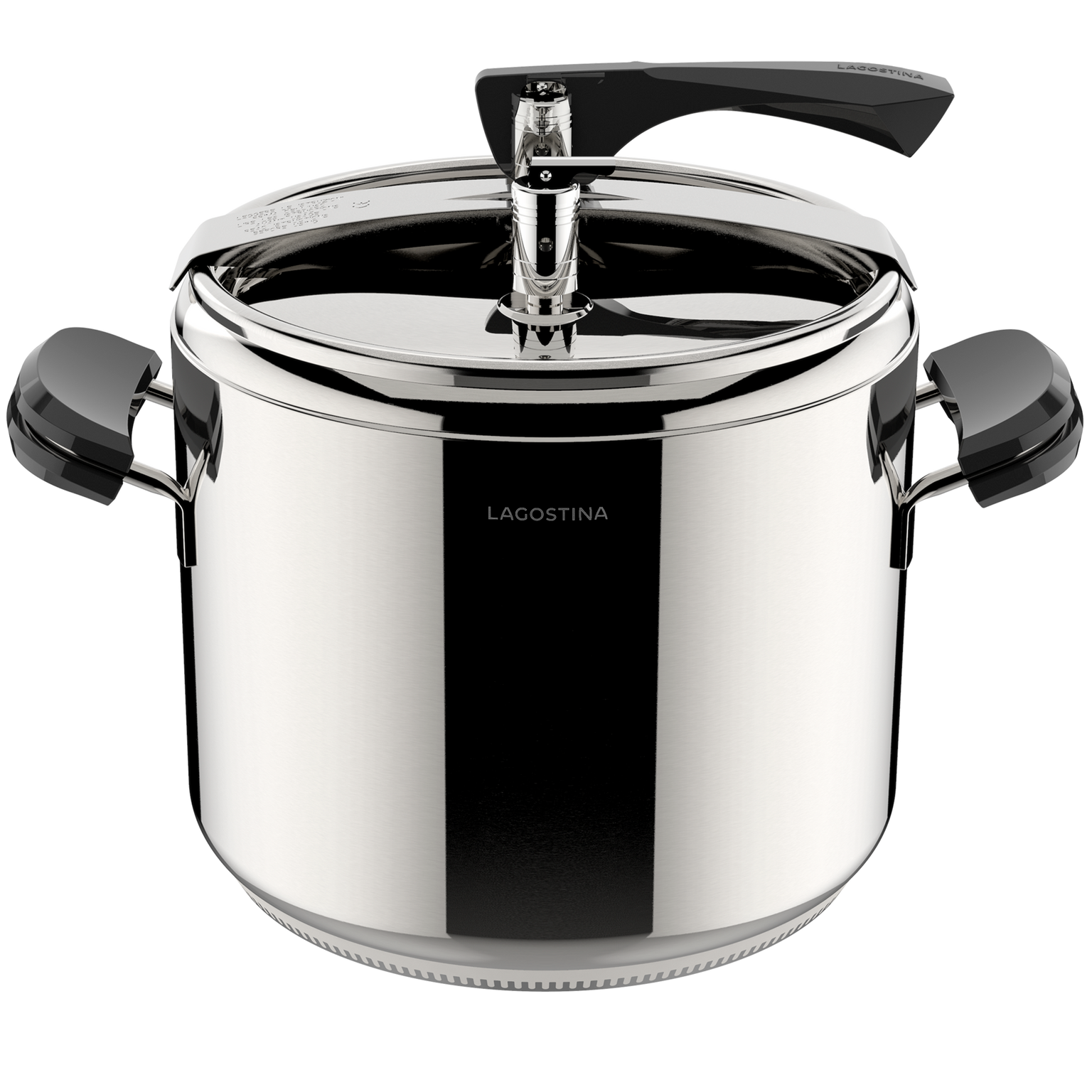 La Classica Lagofusion®, Pentola a pressione, Acciaio inox, induzione e gas, accessori inclusi, cm 26 L.12