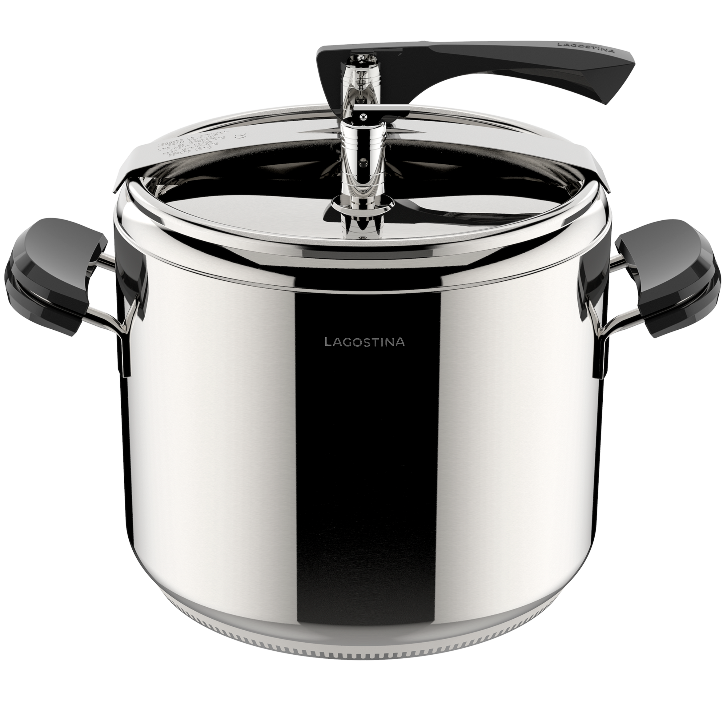 La Classica Lagofusion®, Pentola a pressione,  Acciaio inox, induzione e gas, accessori inclusi, cm 26 L.12