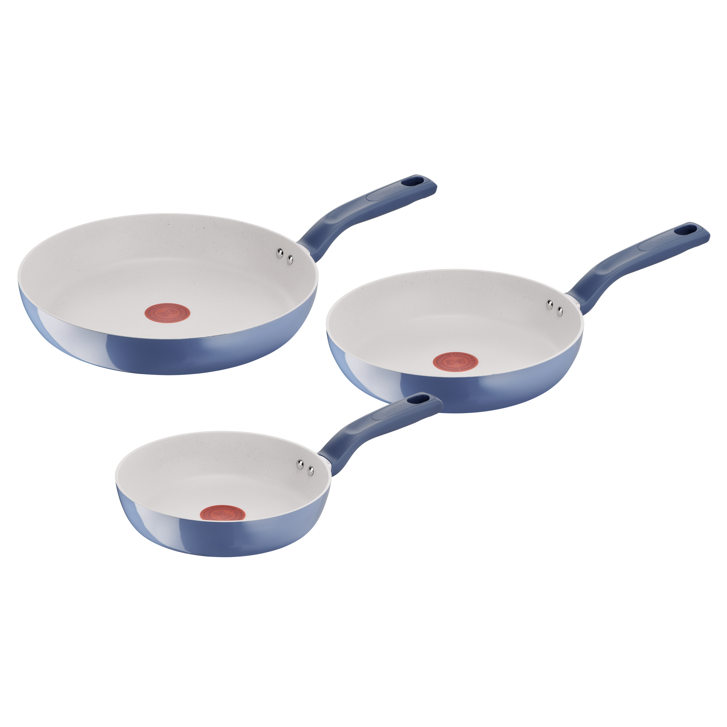 Nettuno, Set padelle, Antiaderente, induzione e gas, 3 pz