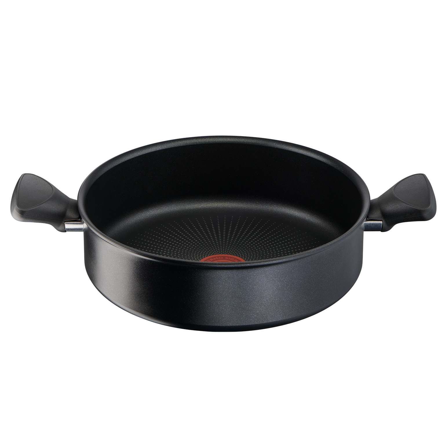 Rigenera, Casseruola semifonda 2 maniglie, Antiaderente, induzione e gas, 24 cm
