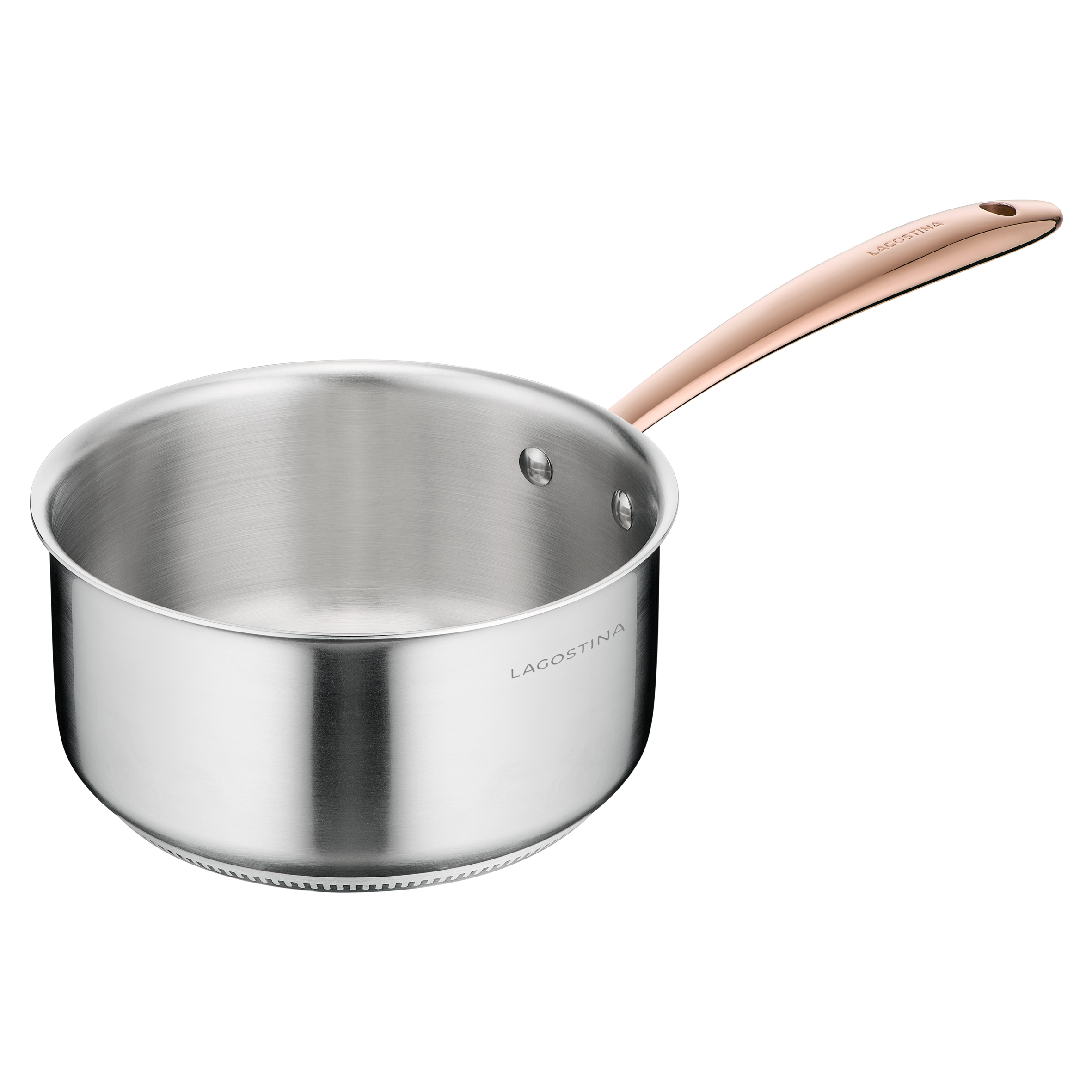 Accademia Limited Edition, acciaio inox 3 ply, induzione e gas, Casseruola fonda a manico lungo, 20 cm