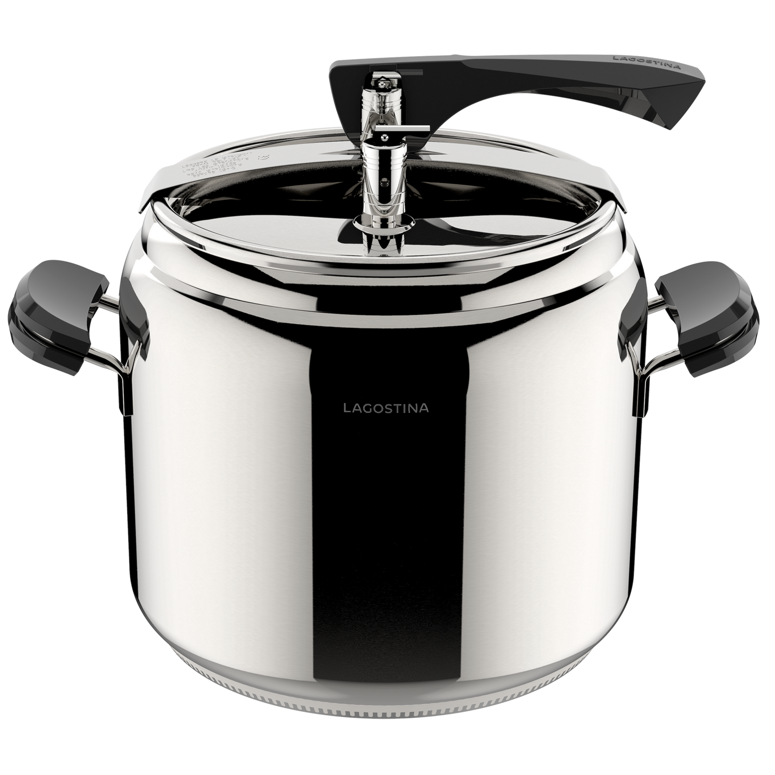 La Classica Lagofusion®, Pentola a pressione, Acciaio inox, induzione e gas, accessori inclusi, cm 22/24 L.9