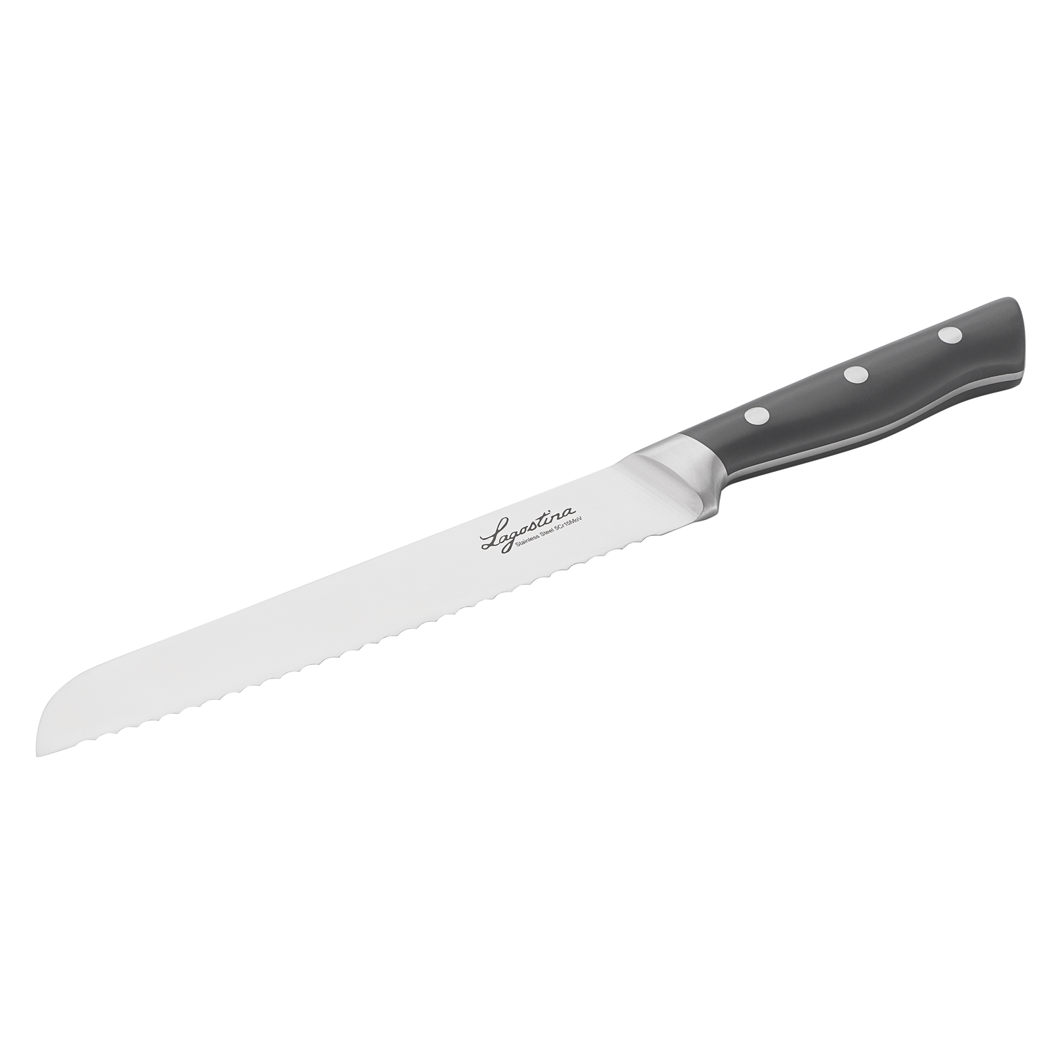 Virtuoso, Coltello da pane, Lama in Acciaio Inox, 20 cm