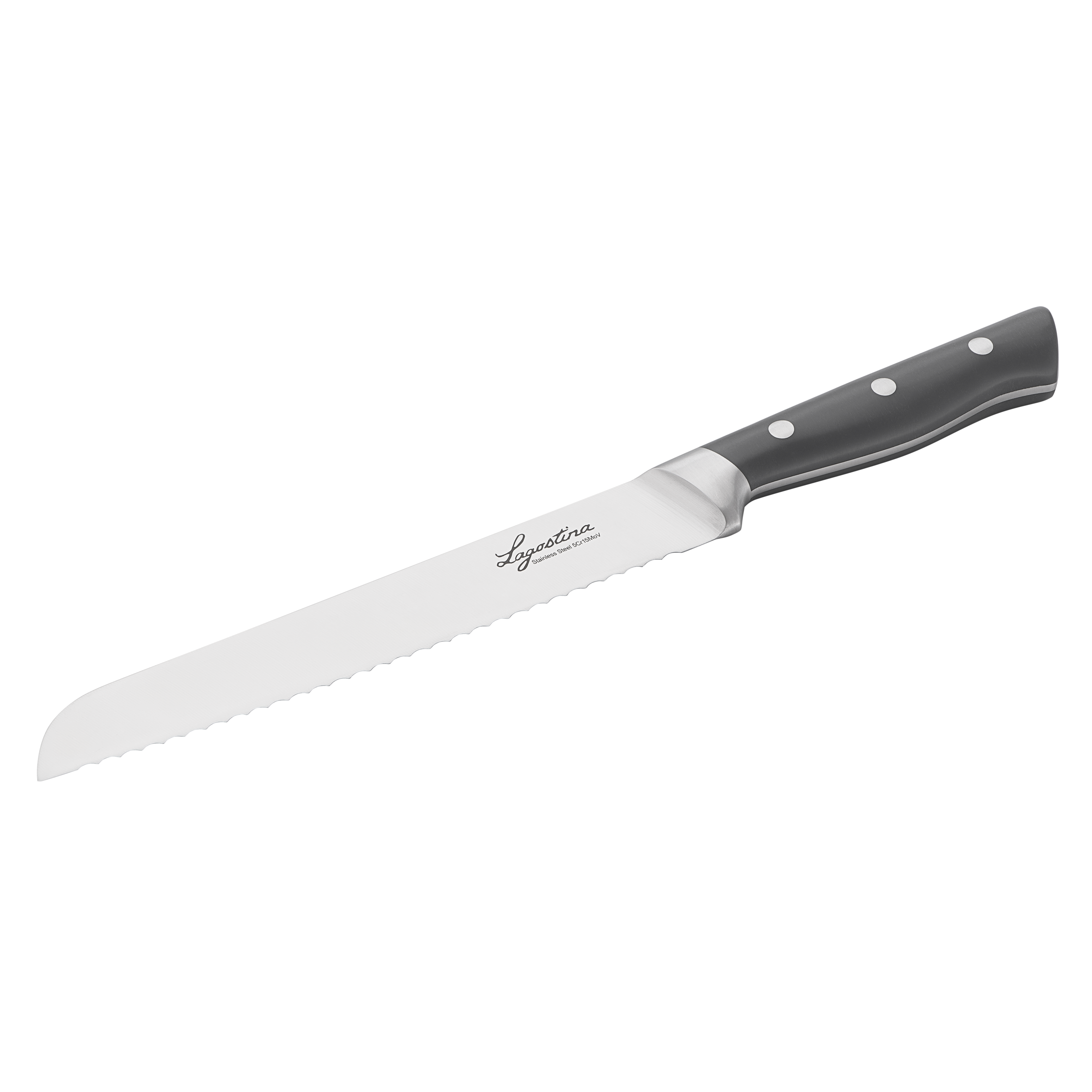 Virtuoso, Coltello da pane, Lama in Acciaio Inox, 20 cm