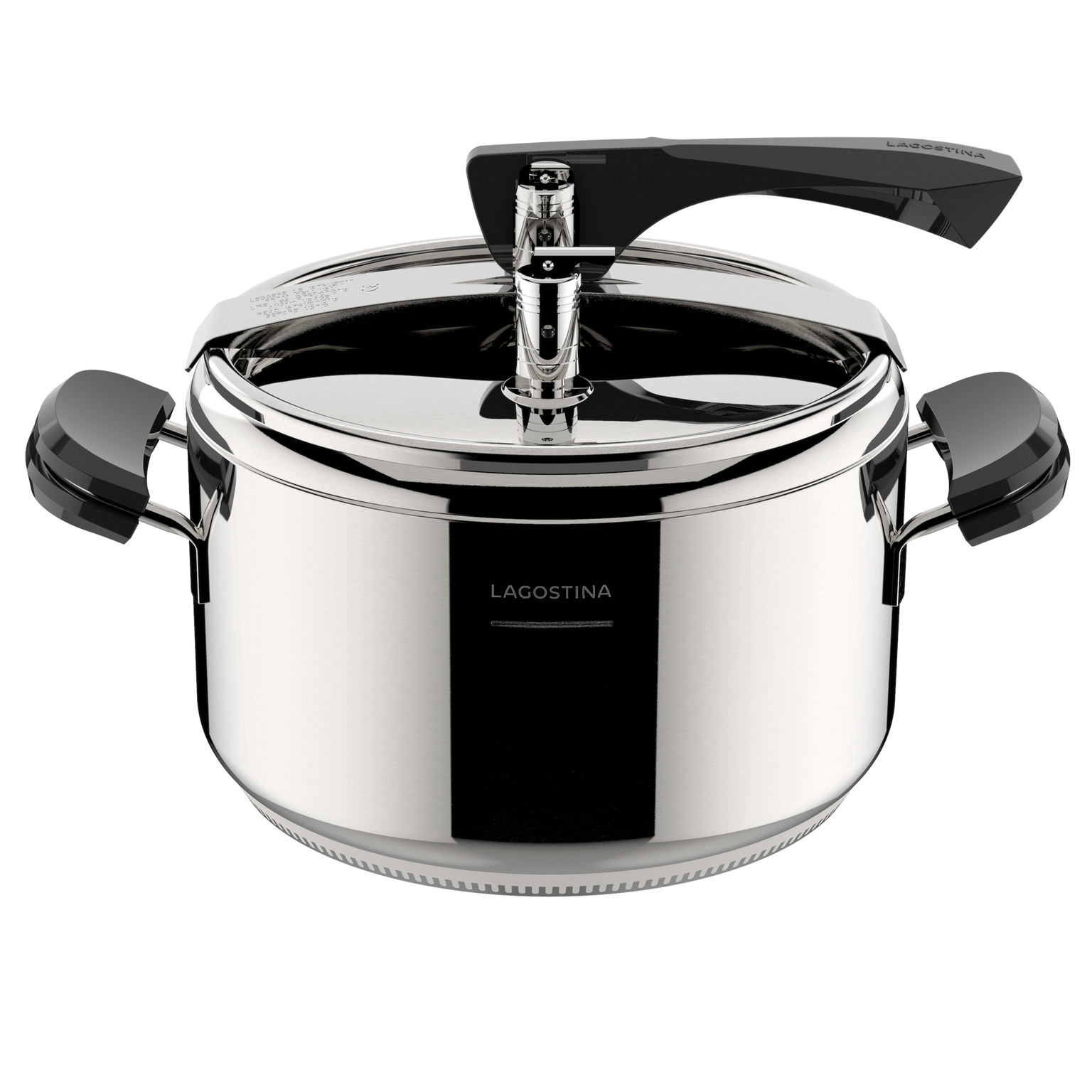 La Classica Lagofusion®, Pentola a pressione, Acciaio inox, induzione e gas, accessori inclusi, cm 22 L.5