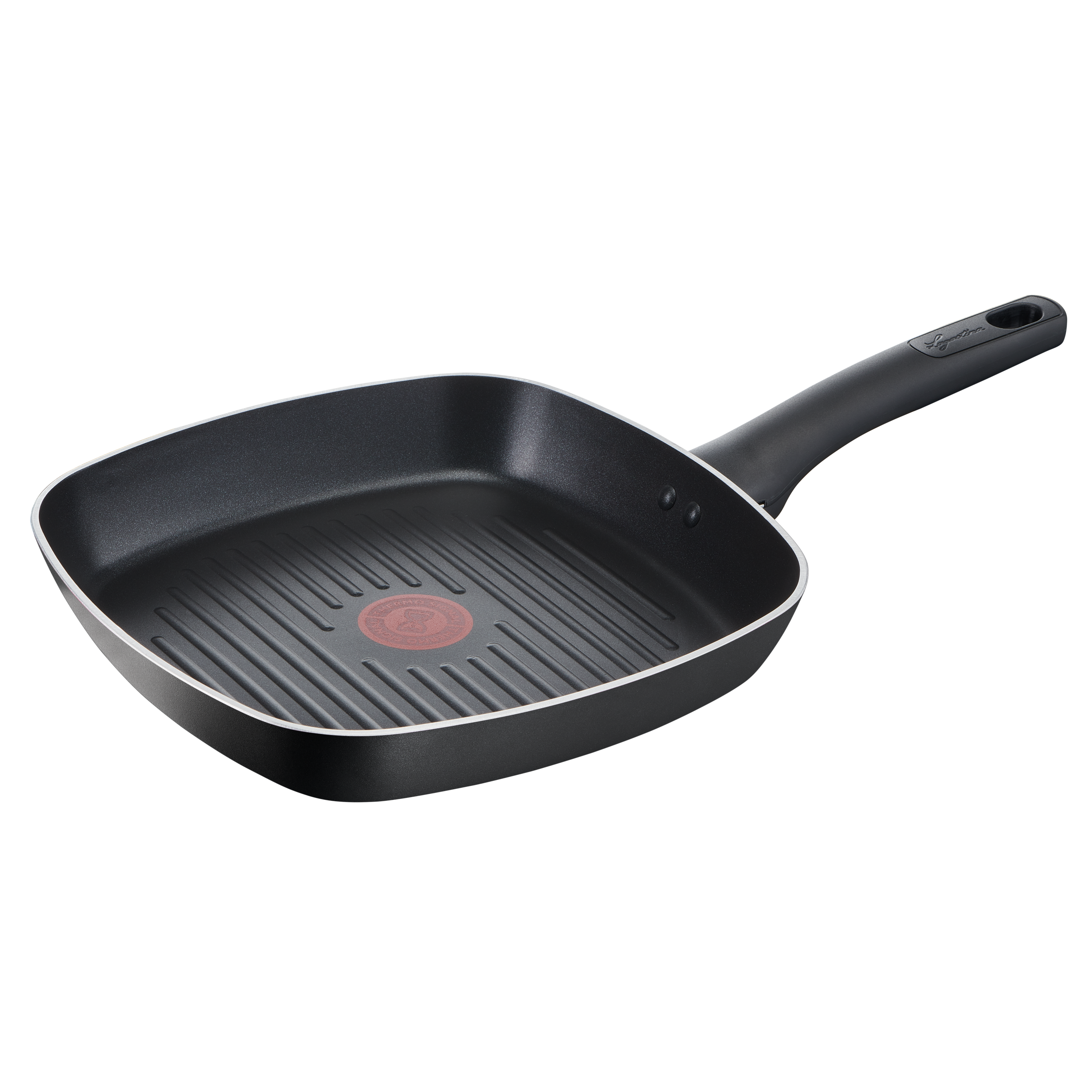 Cucina Naturale/Risorsa Black, Grill, Antiaderente, induzione e gas, 26 cm