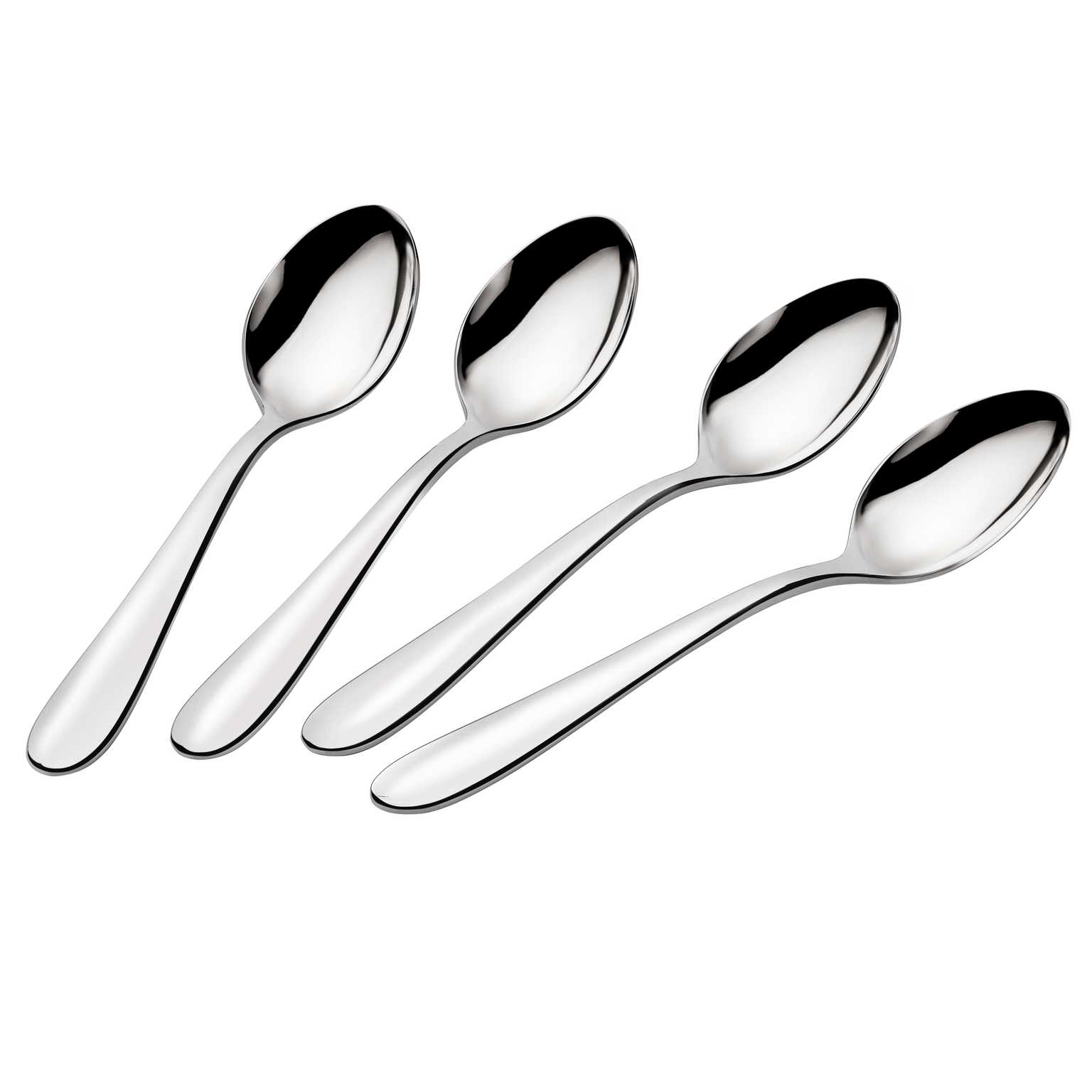 Lavinia, Set cucchiaini caffè, Acciaio inox, 4 pz