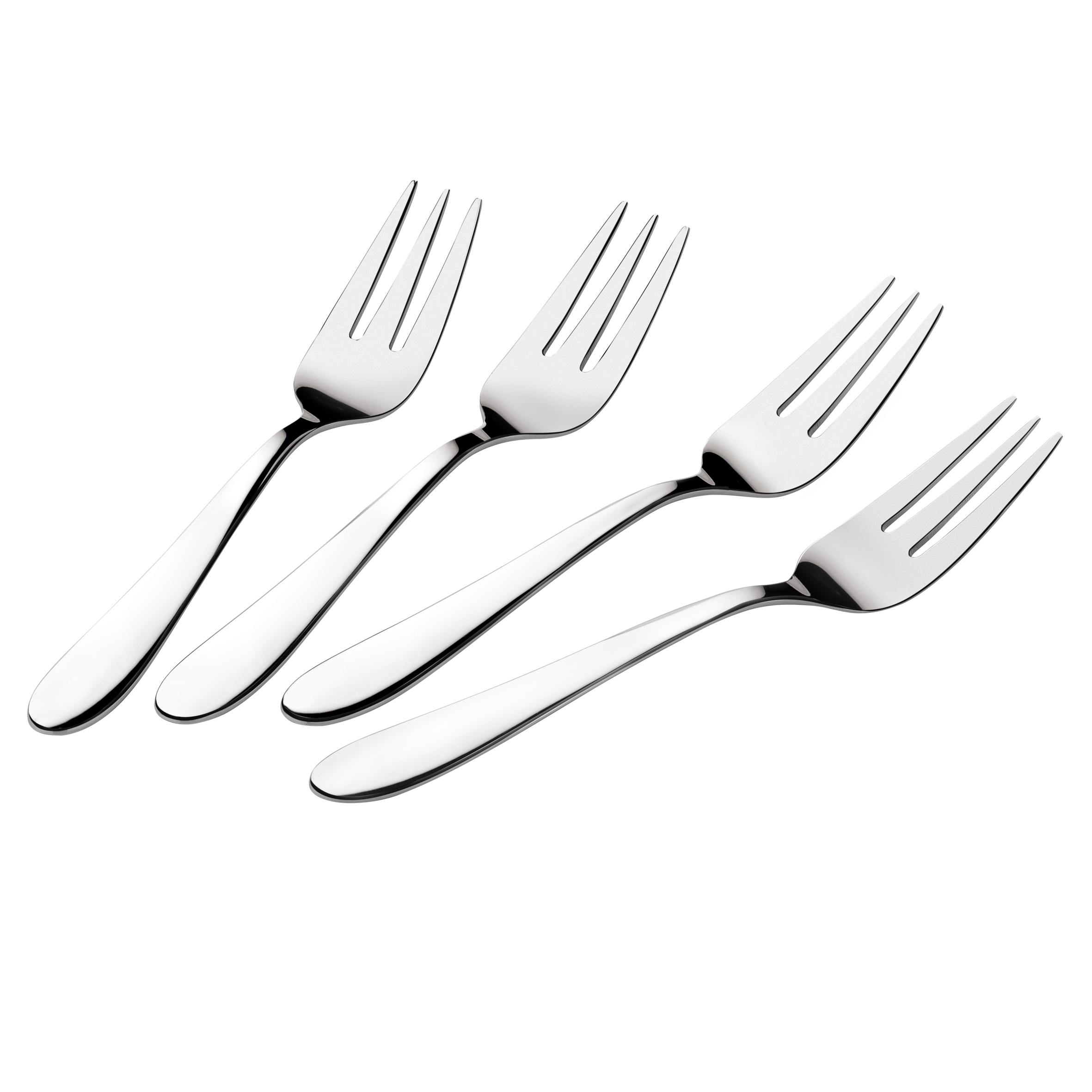 Lavinia, Set forchette dolce, Acciaio inox, 4 pz
