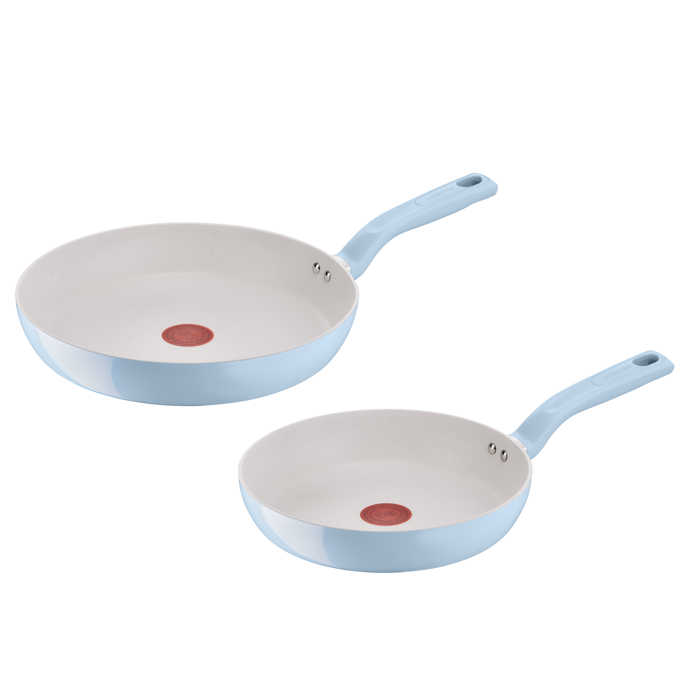 Brezza, Set padelle, Antiaderente, induzione e gas, 2 pz