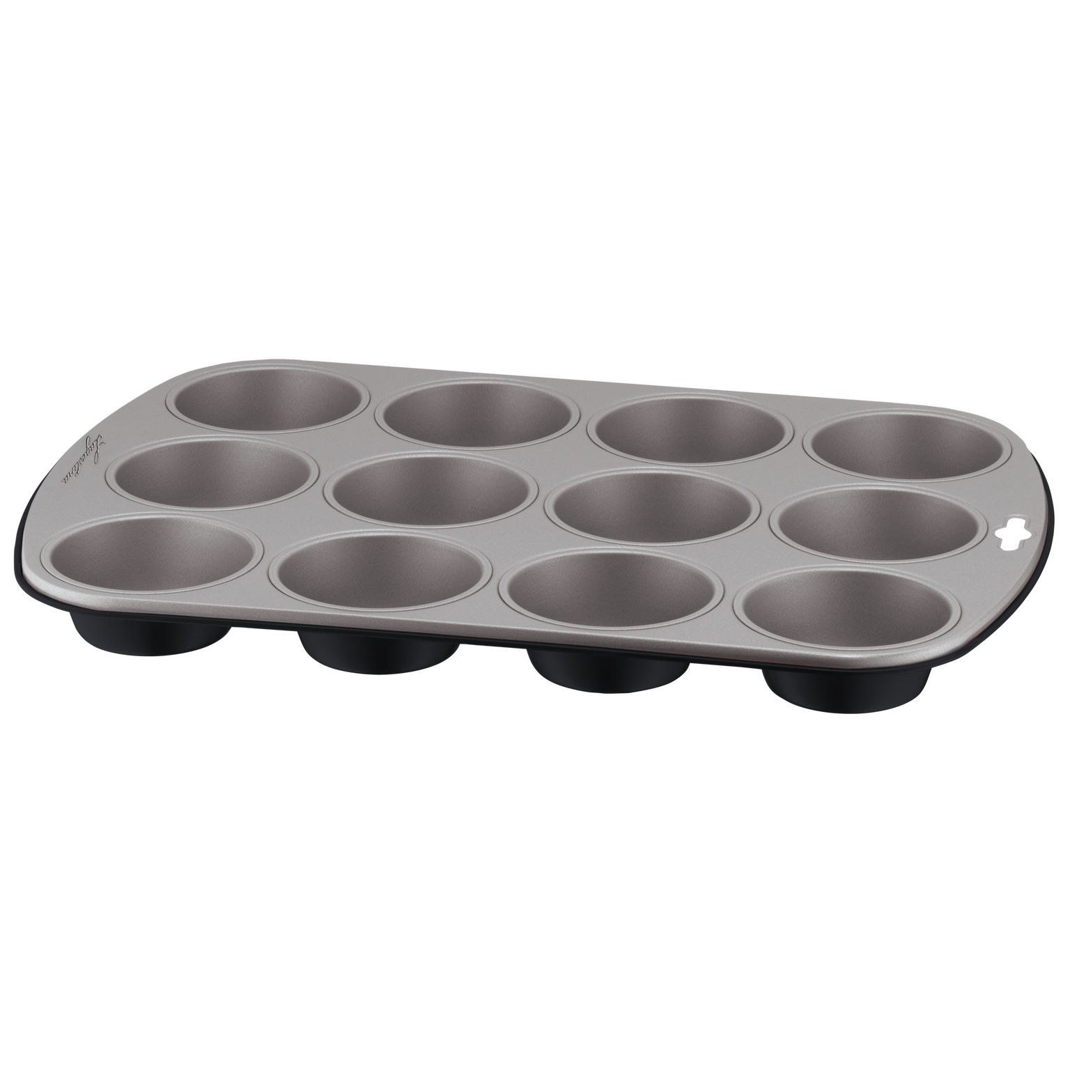 Gustosa, Stampo muffin, Acciaio al cabonio, Antiaderente, 12 pz