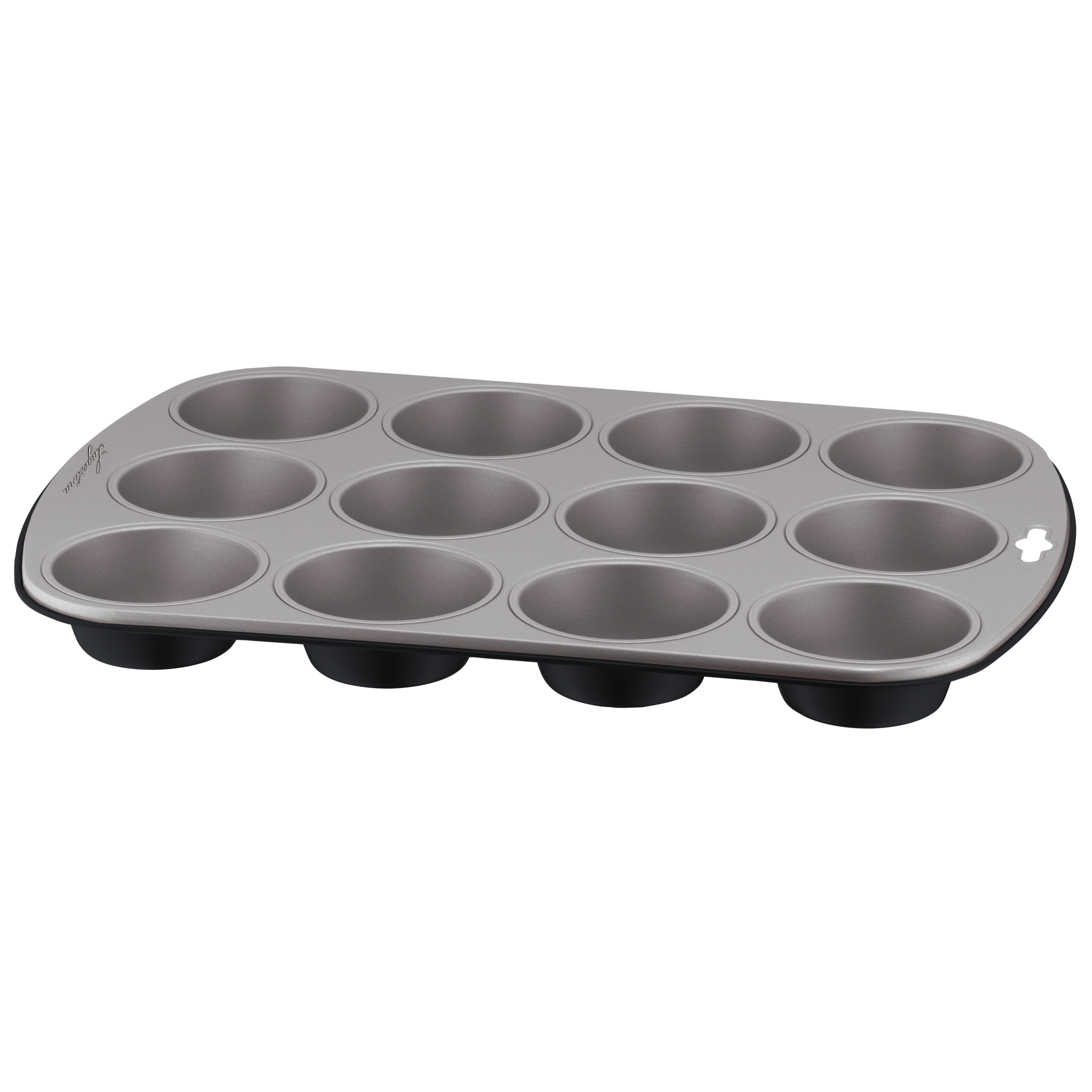 Gustosa, Stampo muffin, Acciaio al cabonio, Antiaderente, 12 pz