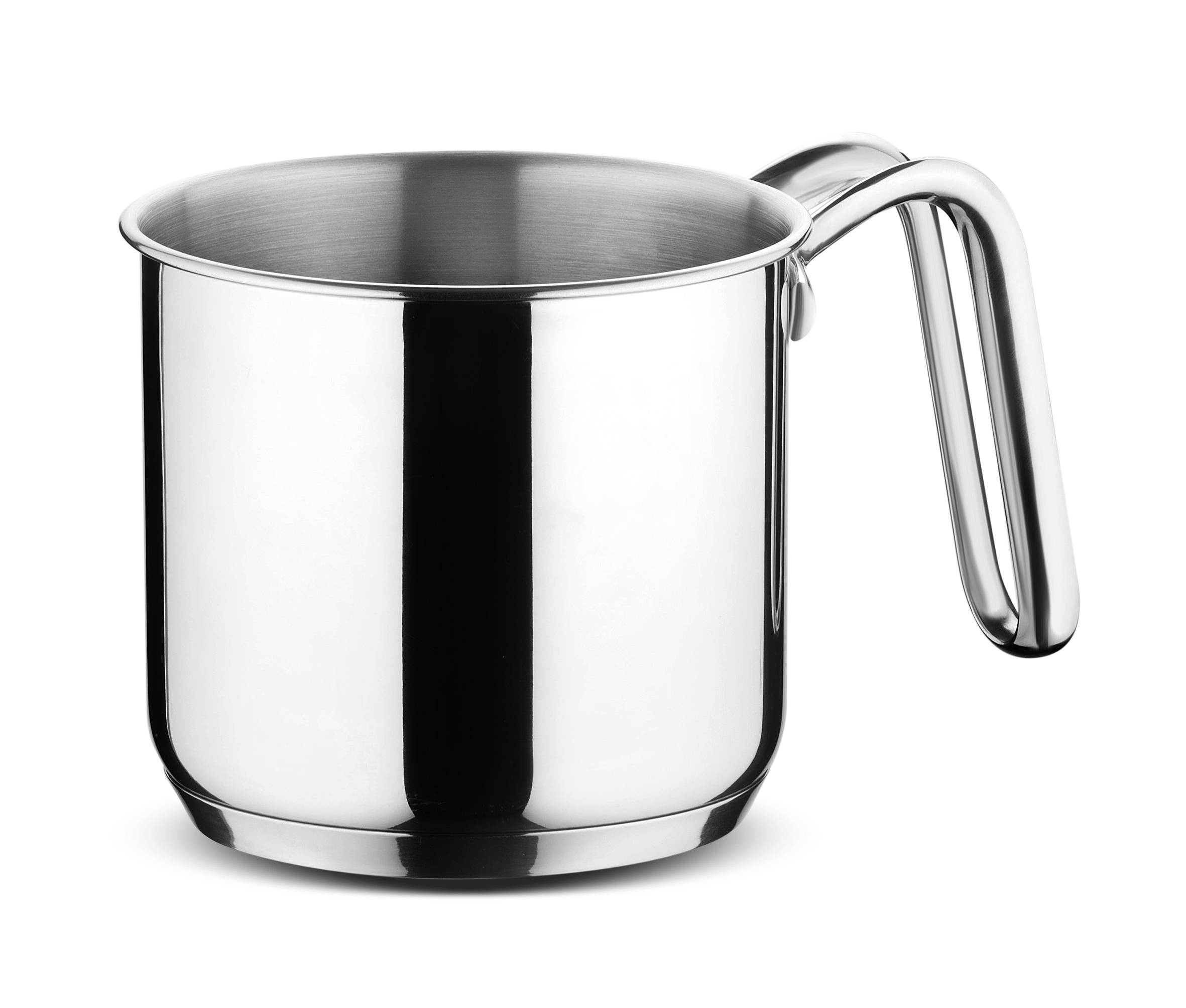 Sfiziosa, acciaio inox, induzione* e gas, Bollilatte, cm 12