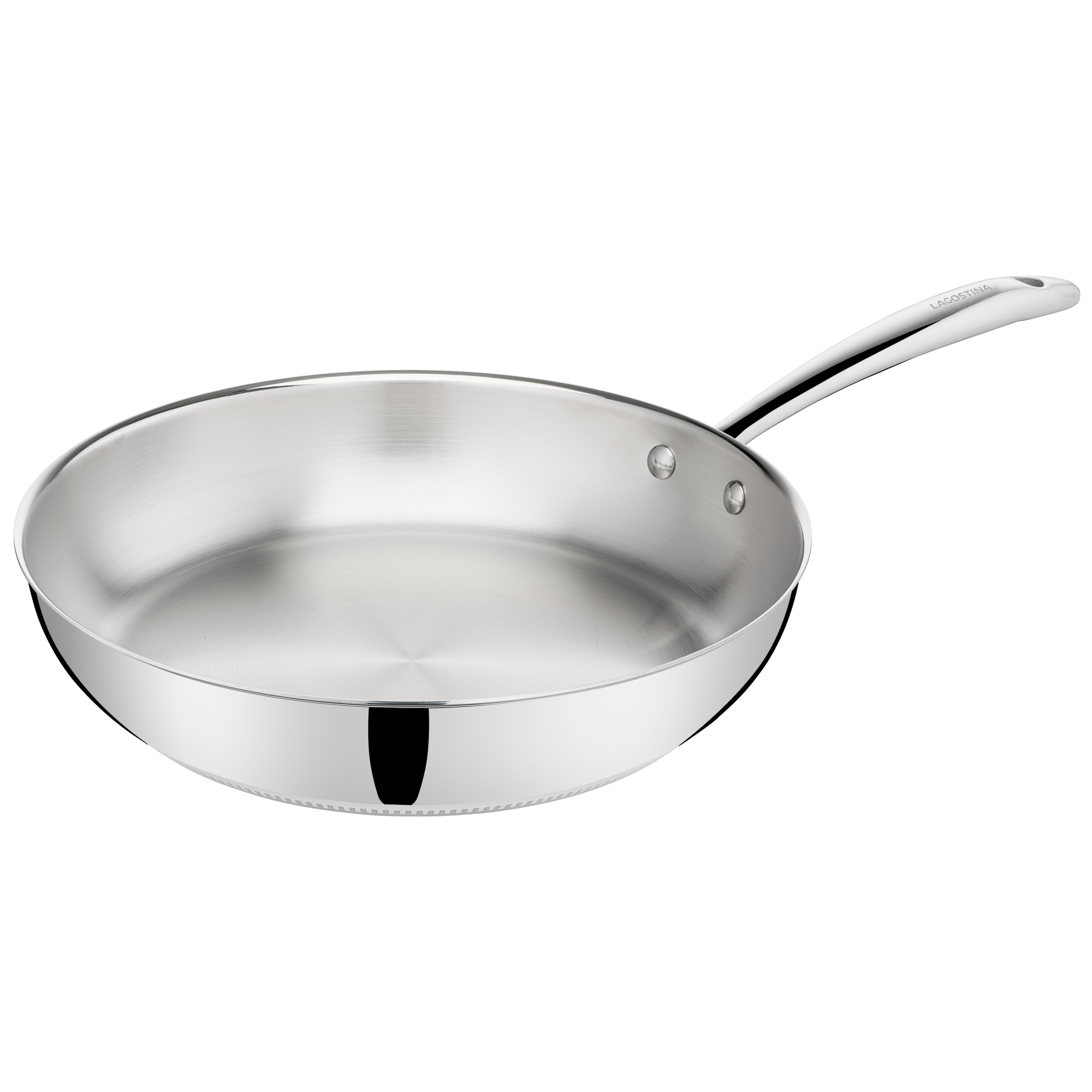 Accademia Lagofusion®, acciaio inox 3 ply, induzione e gas, Padella, cm 20
