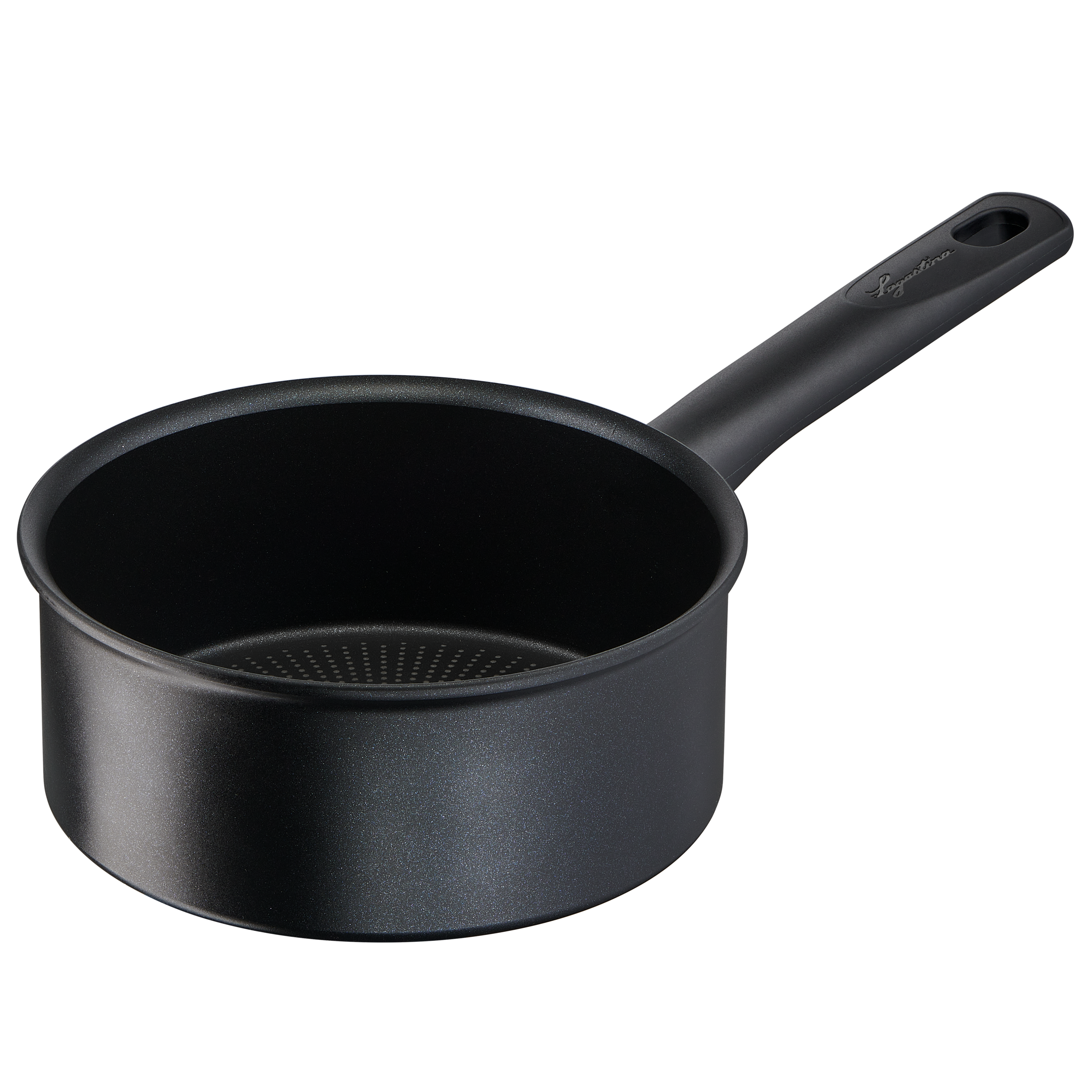 Rigenera, Casseruola fonda manico lungo, Antiaderente, induzione e gas, 18 cm