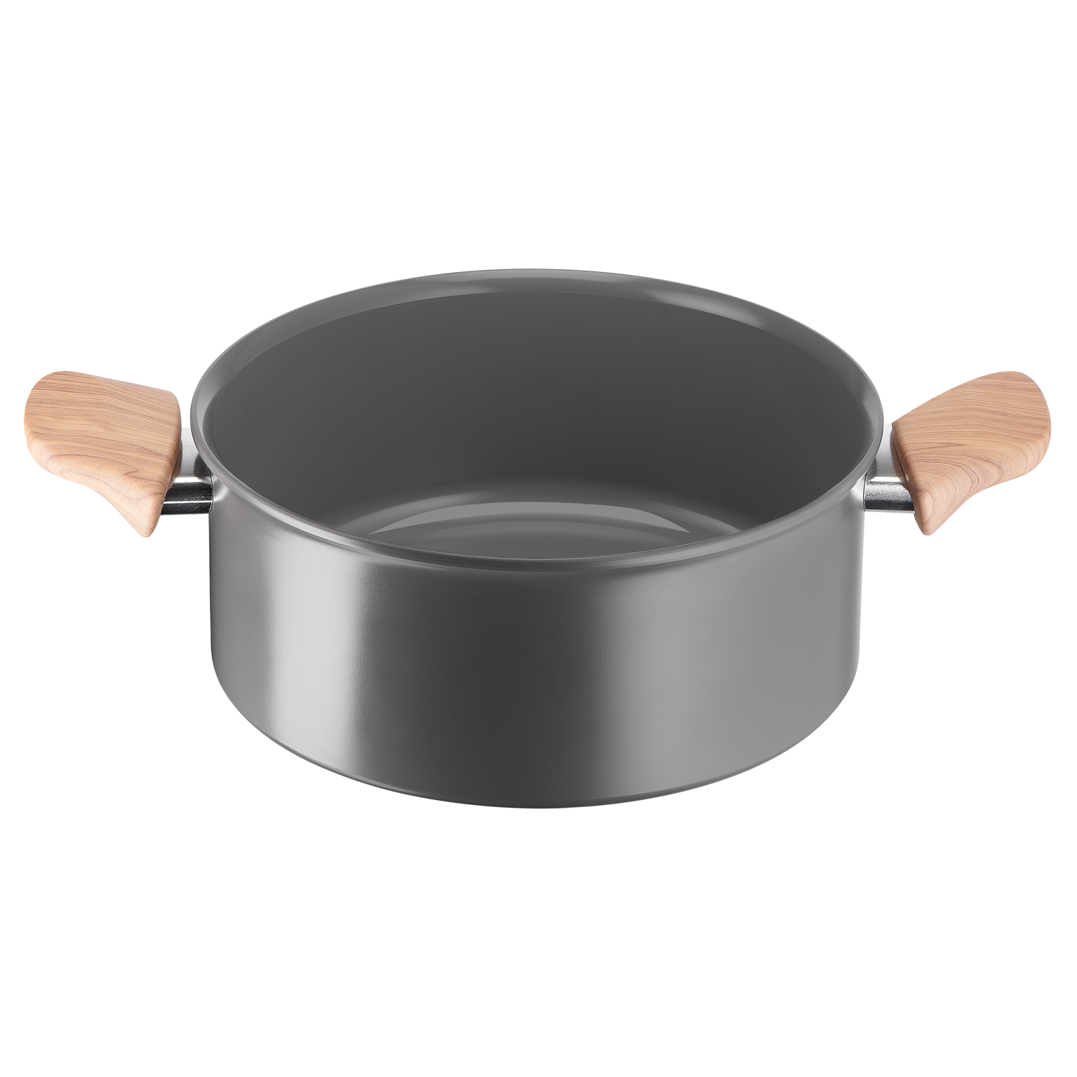 Vivissima, Casseruola fonda 2 maniglie, Ceramica antiaderente, induzione e gas, 20 cm