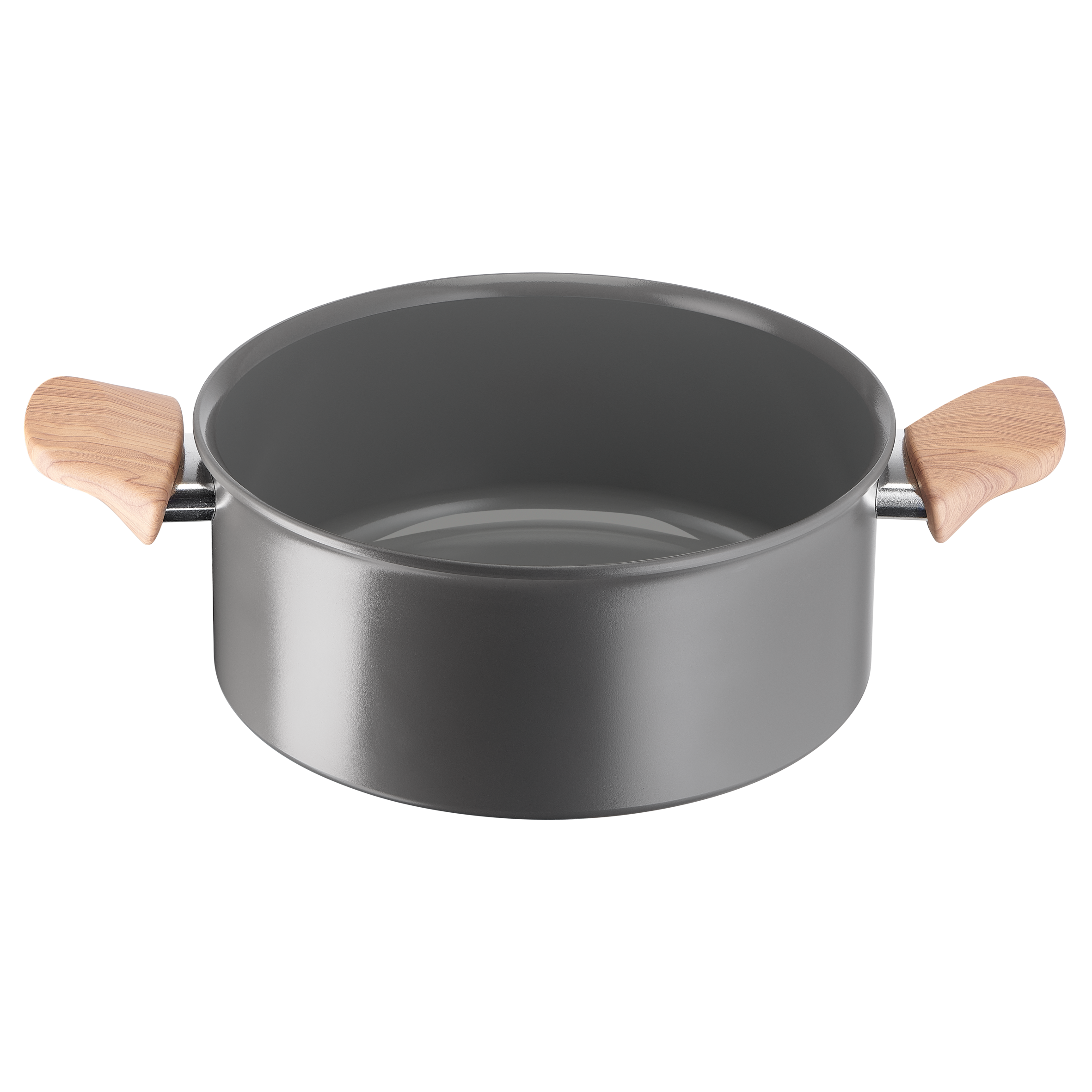 Vivissima, Casseruola fonda 2 maniglie, Ceramica antiaderente, induzione e gas, 20 cm