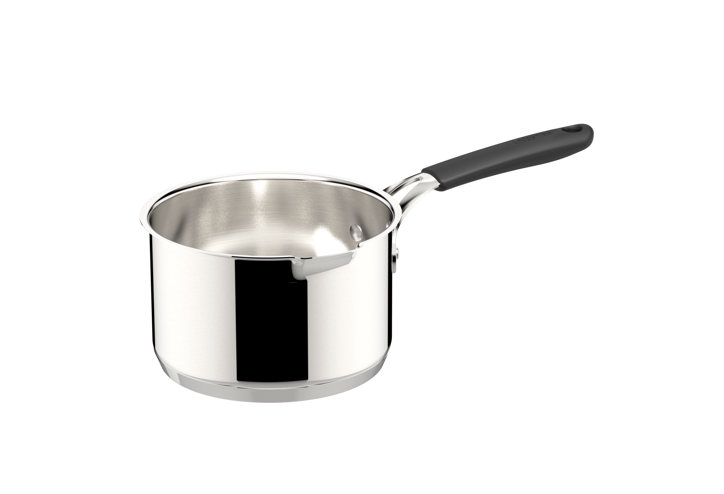 Tempra, acciaio inox, induzione e gas, Bollilatte, cm 16