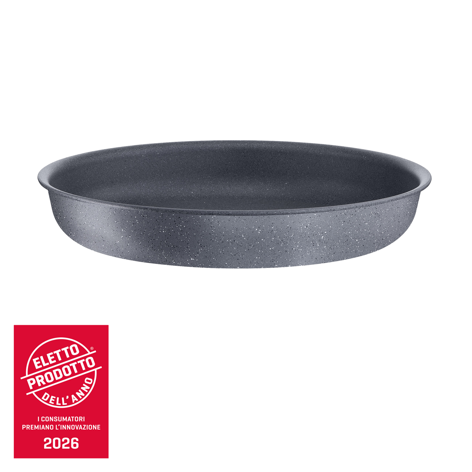 Ingenio Mineralis, Padella, Antiaderente, Manico rimovibile, Induzione e gas, 22 cm