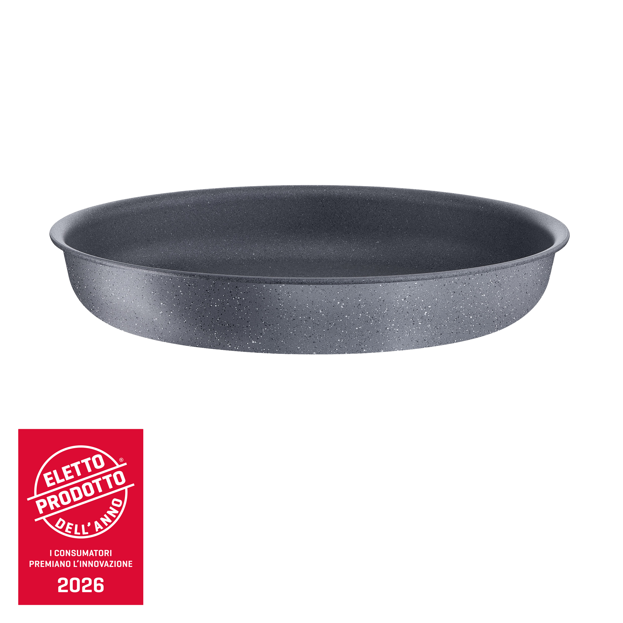 Ingenio Mineralis, Padella, Antiaderente, Manico rimovibile, Induzione e gas, 22 cm