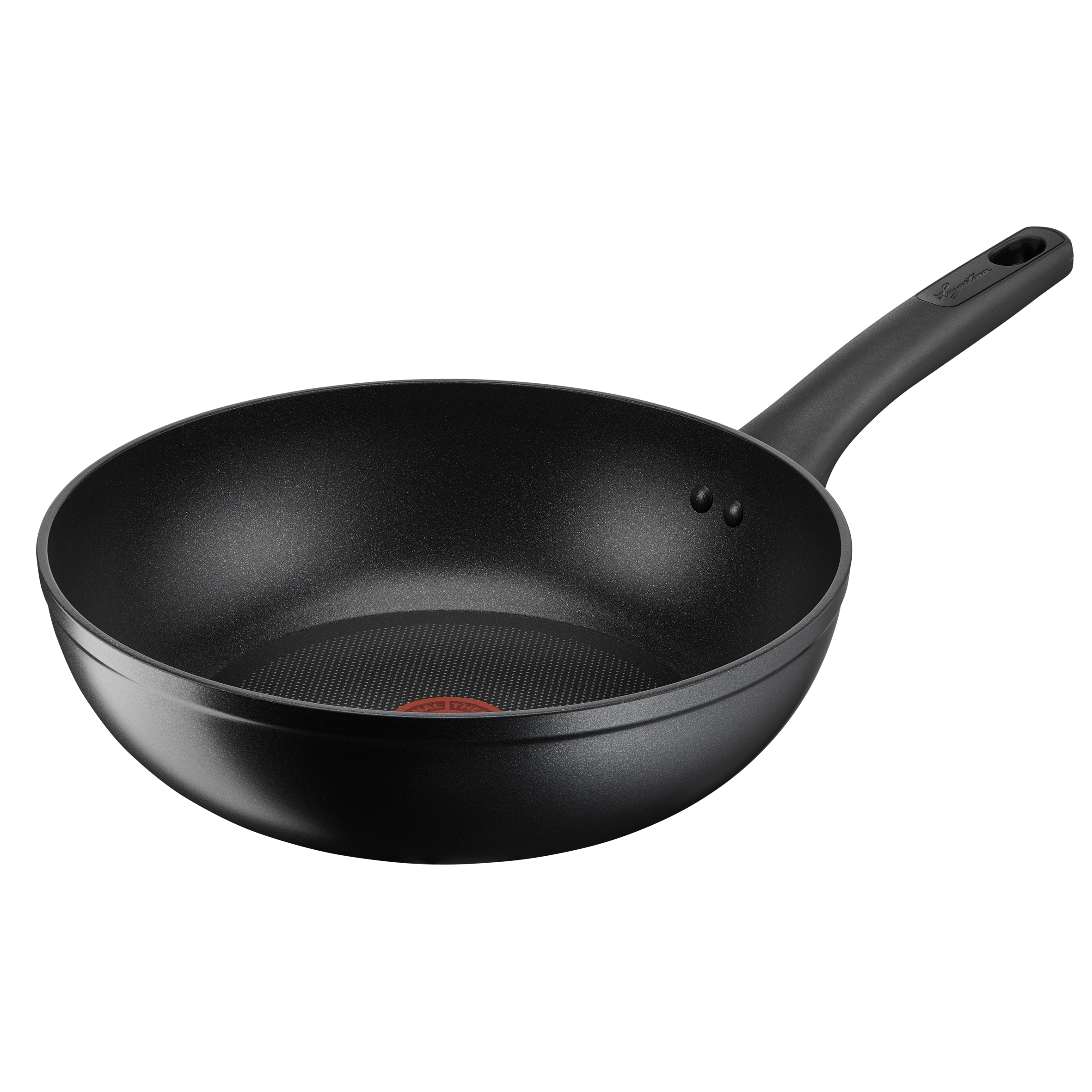 Cucina Naturale/Risorsa Black, Wok, Antiaderente, induzione e gas, 28 cm